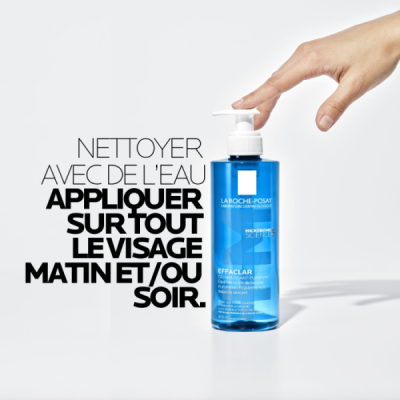LA ROCHE POSAY - Effaclar gel moussant purifiant peaux