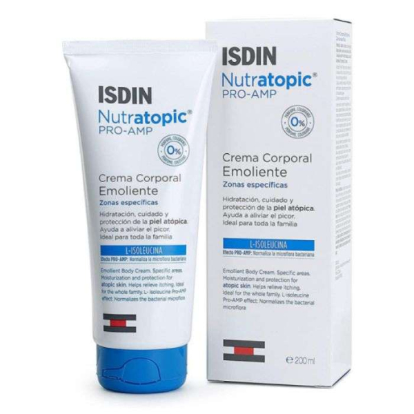 ISDIN - Nutratopic creme corporelle emolliente 200 ml