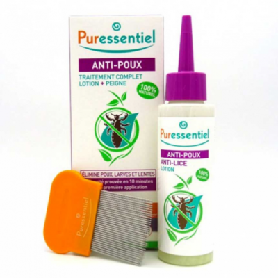 PURESSENTIEL - Anti poux lotion 100 ml + peigne | LE PARA