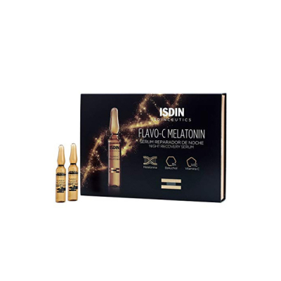 ISDIN - Flavo-c melatonin sérum réparateur nuit 30 ampoules