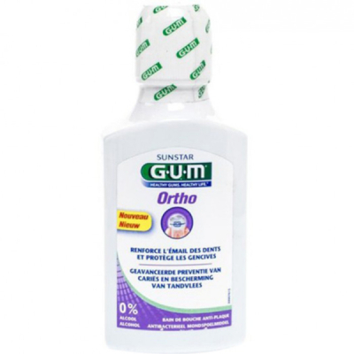 GUM - Bain de bouche ortho 300 ml ref 3090 | LE PARA
