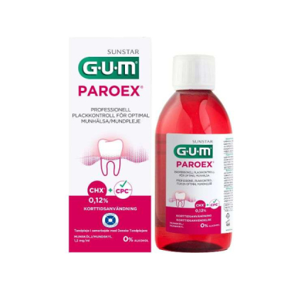 GUM - Bain de bouche paroex 300 ml ref 1784 | LE PARA