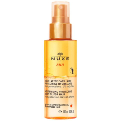 NUXE - Sun huile lactee capillaire protectrice hydratante
