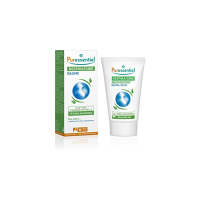 PURESSENTIEL - Respiratoir ok baume de massage aux 19 huiles