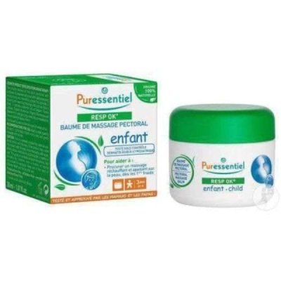 PURESSENTIEL - Respiratoir ok baume de massage pectoral
