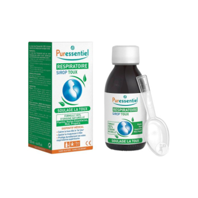 PURESSENTIEL - Respiratoir sirop toux 125 ml | LE PARA