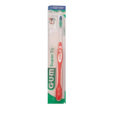 GUM - Brosse a dents super tip medium ref 463 | LE PARA