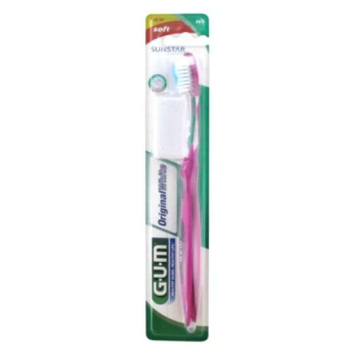 GUM - Brosse a dents original white medium compacte ref 563
