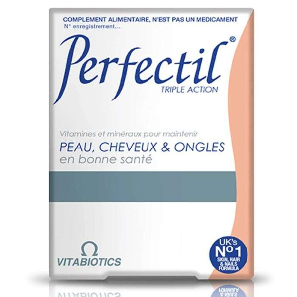 VITABIOTICS - Perfectil triple action peau cheveux et ongles 30 comprimes