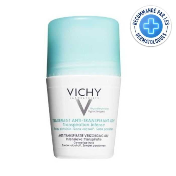 VICHY - Deodorant anti transpirant 48h bille