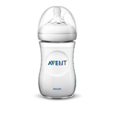 AVENT - Biberon natural response 3mois + 260 ml 9 oz | LE PARA