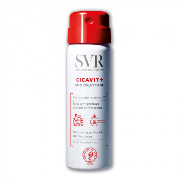SVR - Cicavit sos grattage spray apaisant 40ml