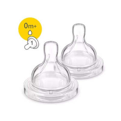 AVENT - Classique 2 tetines- 0m+ / 1t | LE PARA
