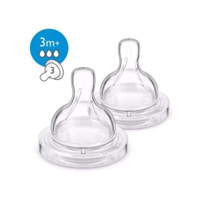 AVENT - Classique 2 tetines- 3m+ / 3t | LE PARA