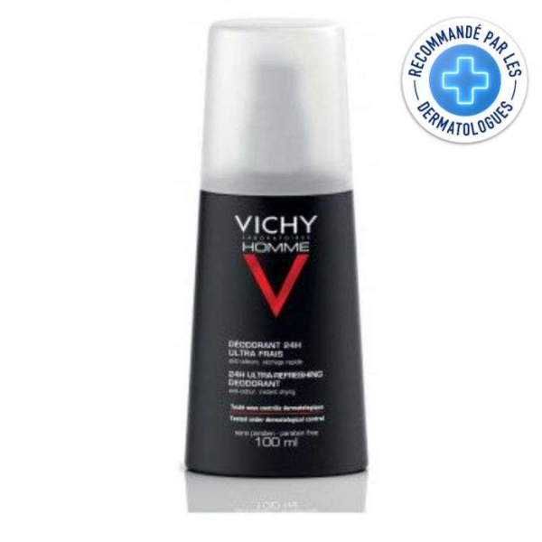 VICHY - Homme deo vapo assainissant 24h 100 ml