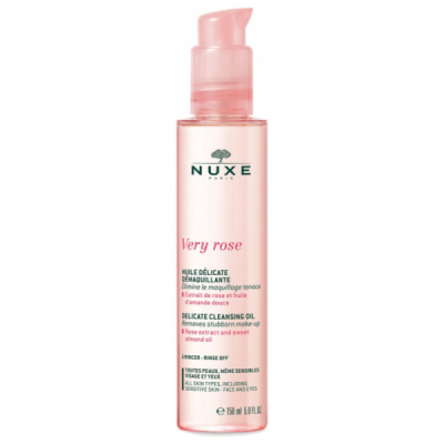NUXE - Very rose huile delicate demaquillante 150 ml | LE PARA