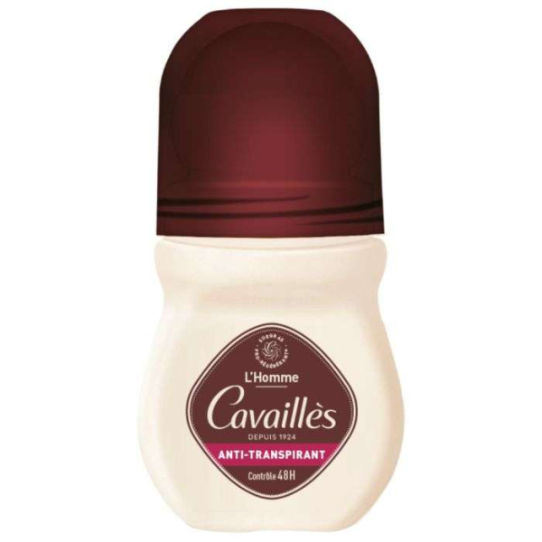 ROGE CAVAILLES - Deodorant anti transpirant controle 48 h roll on homme 50 ml