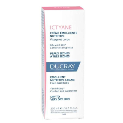 DUCRAY - Ictyane creme emolliente nutritive visage et corps