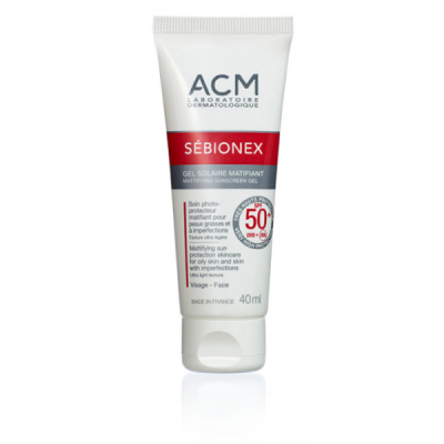 ACM - Sebionex gel solaire matifiant spf 50+ 40 ml | LE PARA