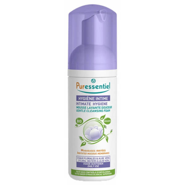 PURESSENTIEL - Hygiene intime mousse lavante douceur 150 ml