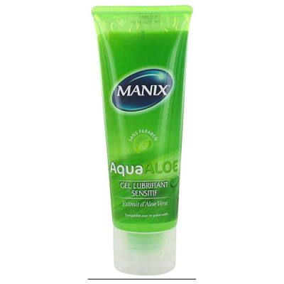 MANIX - Aqua aloe gel lubrifiant sensitif 80ml | LE PARA