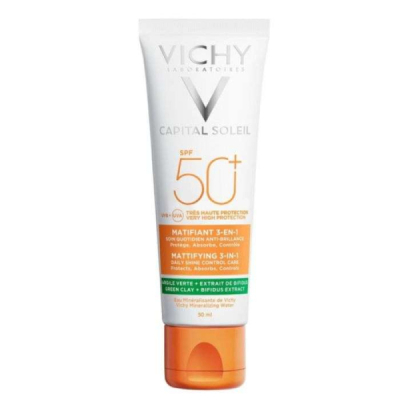 VICHY - Capital soleil matifiant 3 en 1 spf 50+ | LE PARA