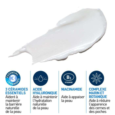 CERAVE - Creme reparatrice contour yeux 14 ml | LE PARA