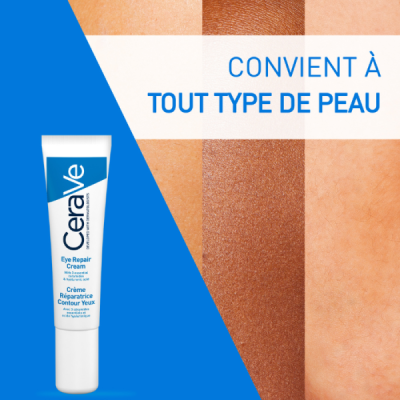 CERAVE - Creme reparatrice contour yeux 14 ml | LE PARA