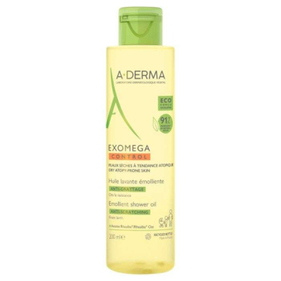 A-DERMA - Exomega control huile lavante emolliente anti