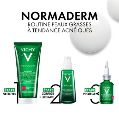 VICHY - Normaderm gel purifiant intense peau grasse et