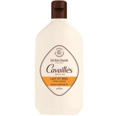 ROGE CAVAILLES - Gel bain et douche lait et miel peaux