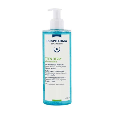 ISISPHARMA - Teen derm gel sensitive 400 ml | LE PARA