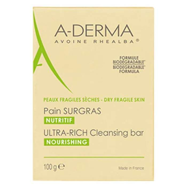 A-DERMA - Pain surgras nutritif ultra riche 100g