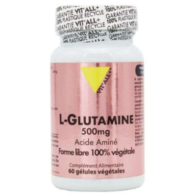 VIT'ALL+ - L glutamine 500mg 60 gelules | LE PARA