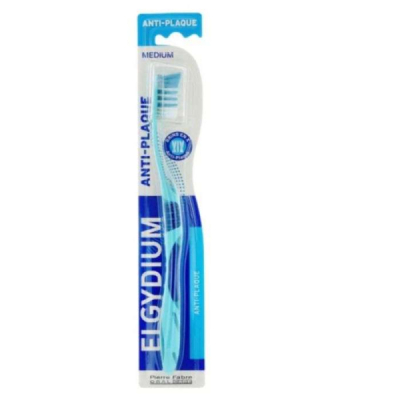ELGYDIUM - Brosse a dents anti plaque medium | LE PARA