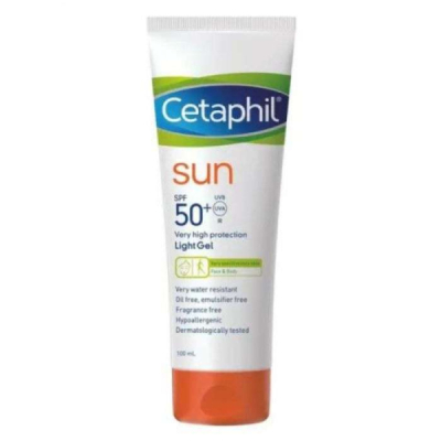 CETAPHIL - Sun light gel 100ml spf 50+ peaux sensible et