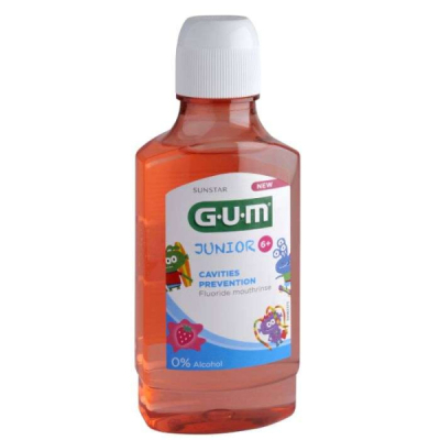 GUM - Bain de bouche junior 6+ 300 ml ref 3022 | LE PARA