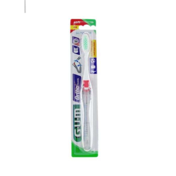 GUM - Brosse a dents orthodontie ambulatoire ref 125