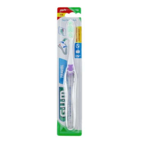 GUM - Brosse a dents voyage ref 158