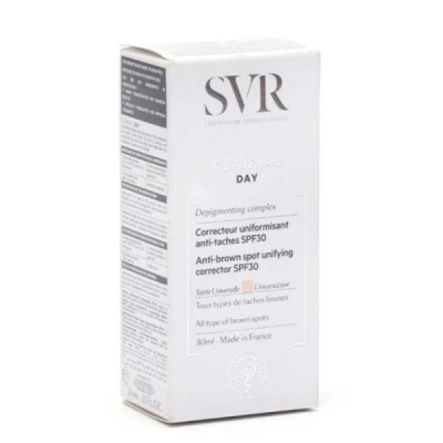 SVR - Clairial day correcteur uniformisant anti taches spf30