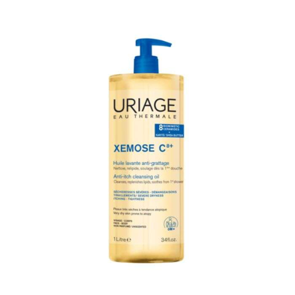 URIAGE - Xemose c8+ huile lavante nourrissante apaisante 1 litre
