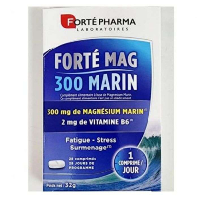 FORTE PHARMA - Mag 300 marin 28 comprimes 300 mg | LE PARA