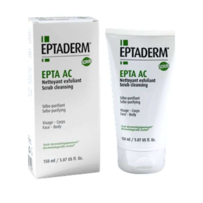 EPTADERM - Epta ac nettoyant exfoliant sebo purifiant visage