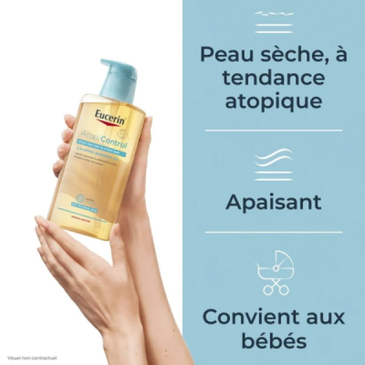 EUCERIN - Atopicontrol huile bain et douche 400 ml | LE PARA