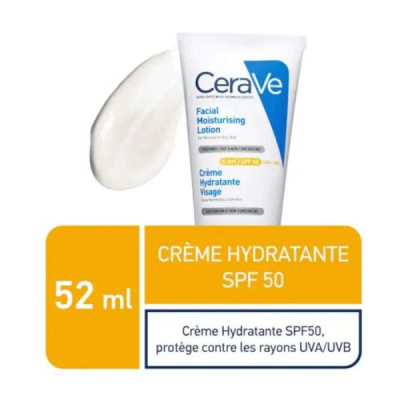 CERAVE - Creme hydratante visage spf 50 52 ml | LE PARA