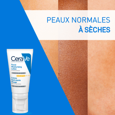 CERAVE - Creme hydratante visage spf 50 52 ml | LE PARA