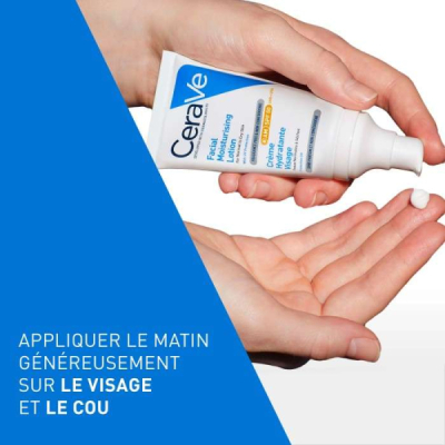 CERAVE - Creme hydratante visage spf 50 52 ml | LE PARA