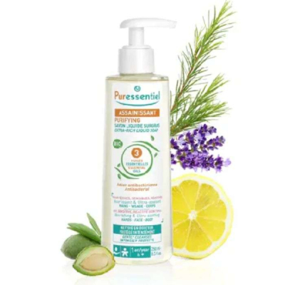 PURESSENTIEL - Assainissant savon liquide surgras 250 ml