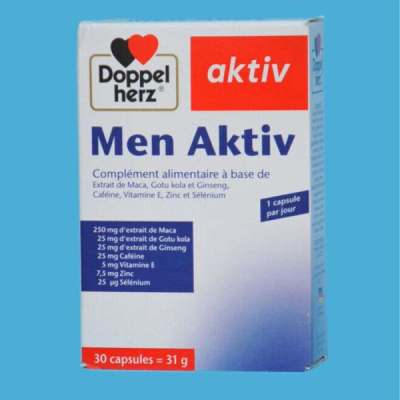 DOPPELHERZ - Men activ 30 comprimes | LE PARA
