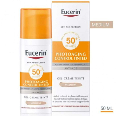 EUCERIN - Photoaging control tinted sun gel creme spf 50+
